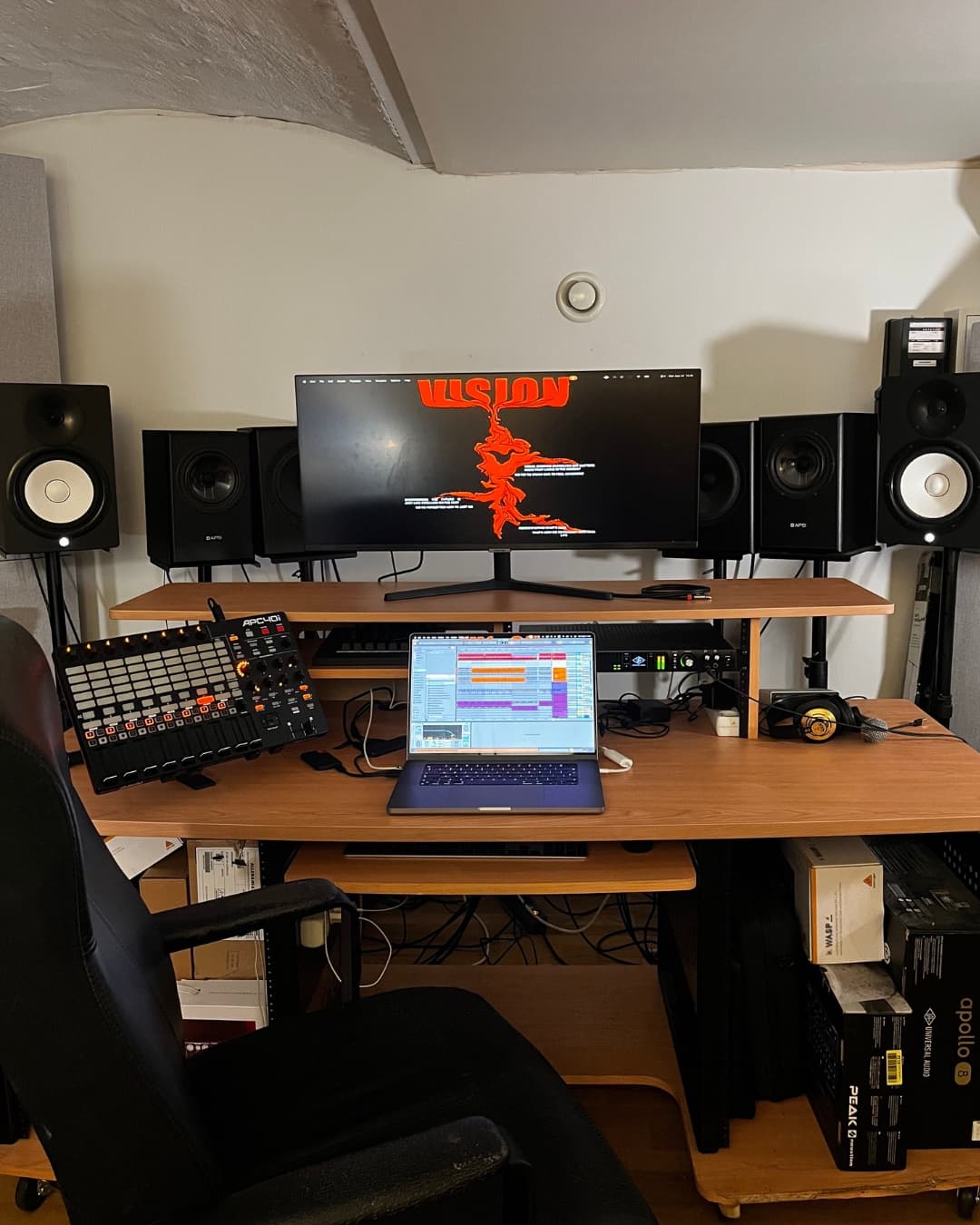 FREE YOUR EGO Studios — production setup, view 8